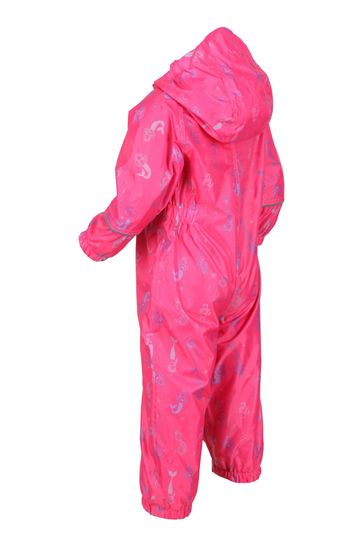 Regatta Pink Pobble Waterproof Puddlesuit