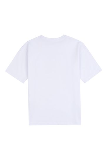 Juicy Couture White Diamante Boyfriend T-Shirt