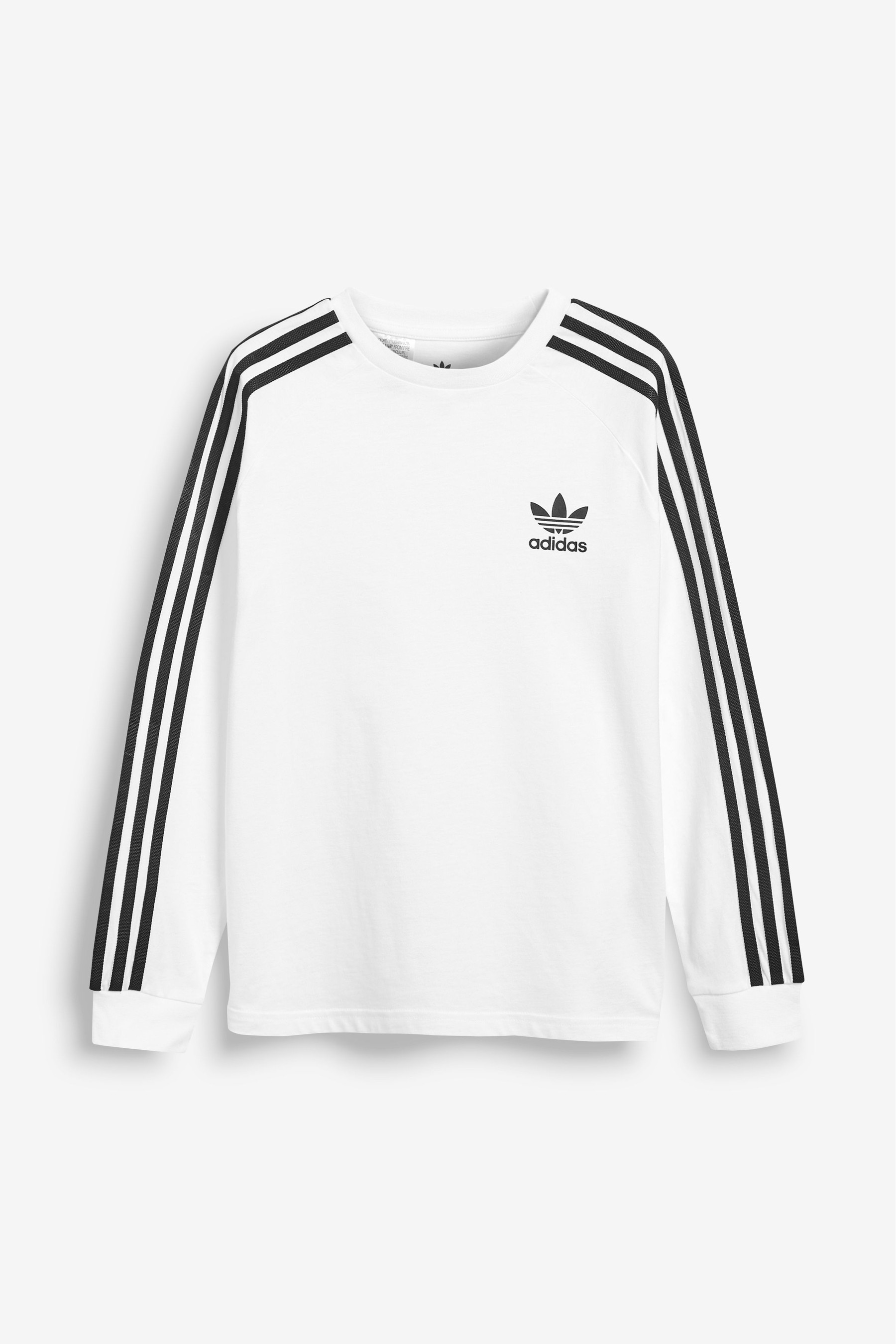 adidas Originals White Long Sleeve Cali T-Shirt