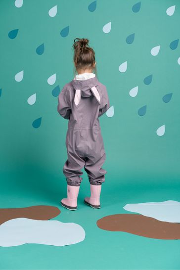 Dinoski Purple Hop The Bunny Puddlesuit