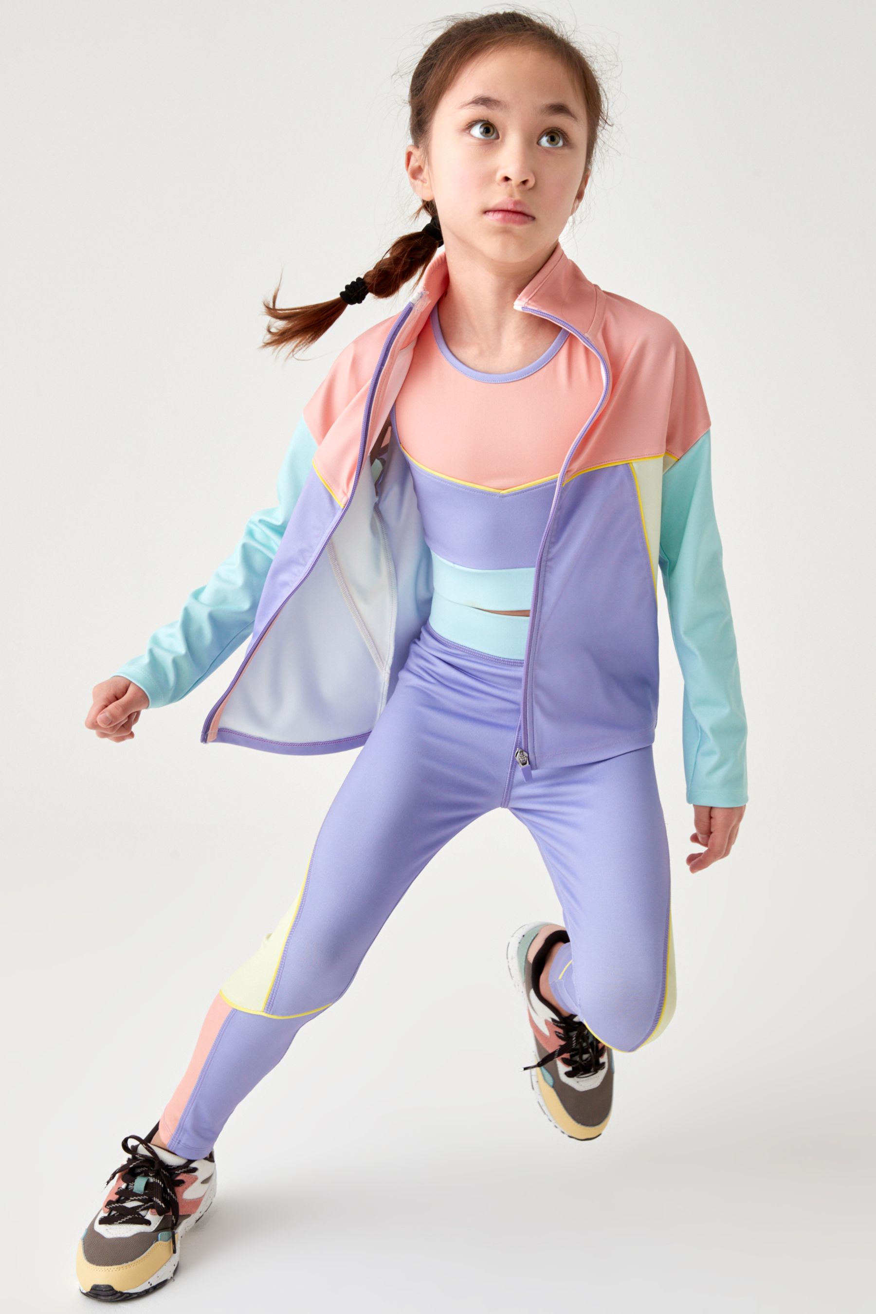 Sports Zip Through Top (3-16yrs)