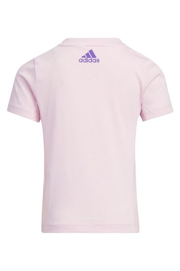 adidas Little Kids White Sportswear Tech T-Shirt