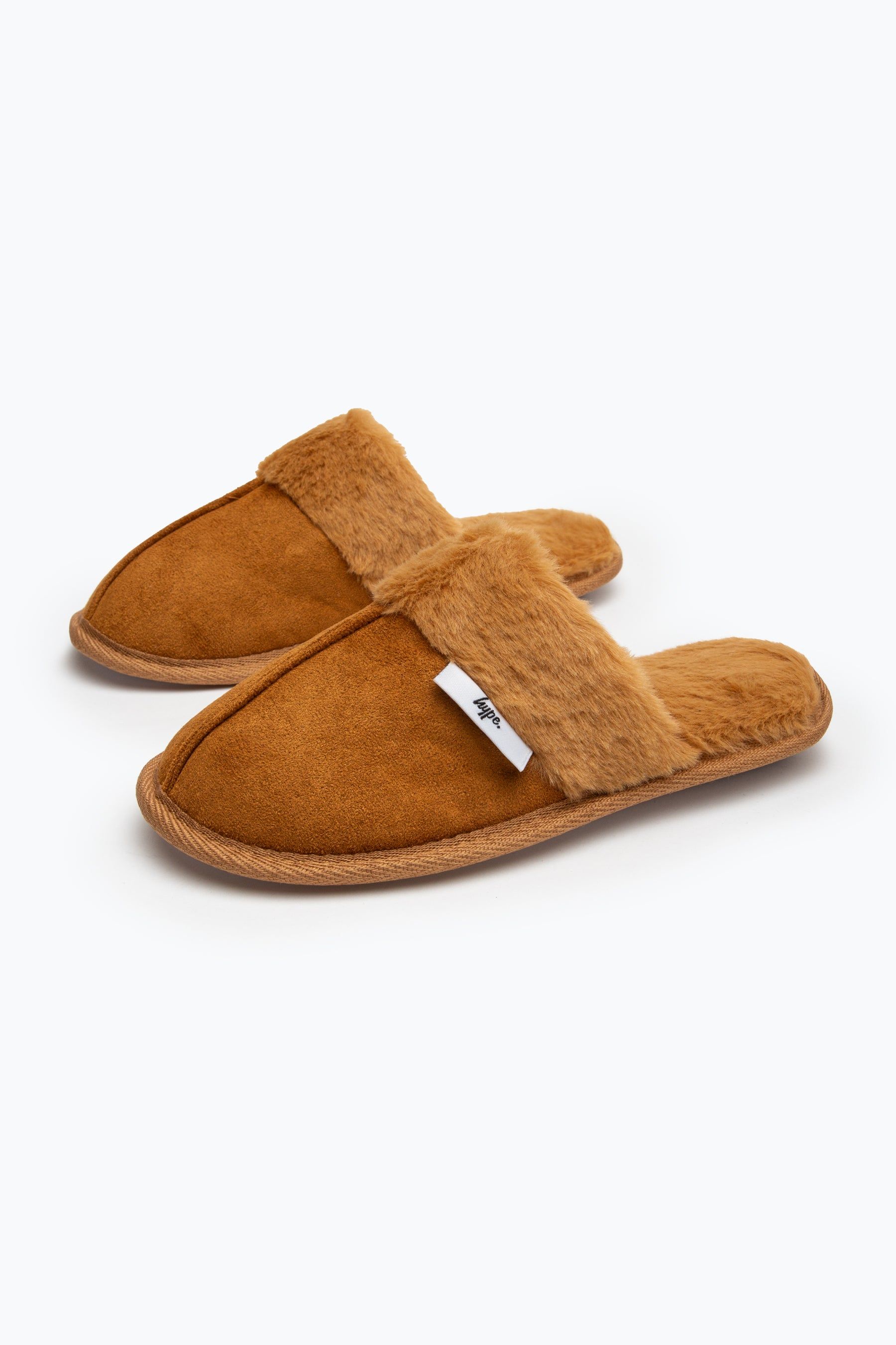 Hype. Girls Mule Faux-Fur Slippers