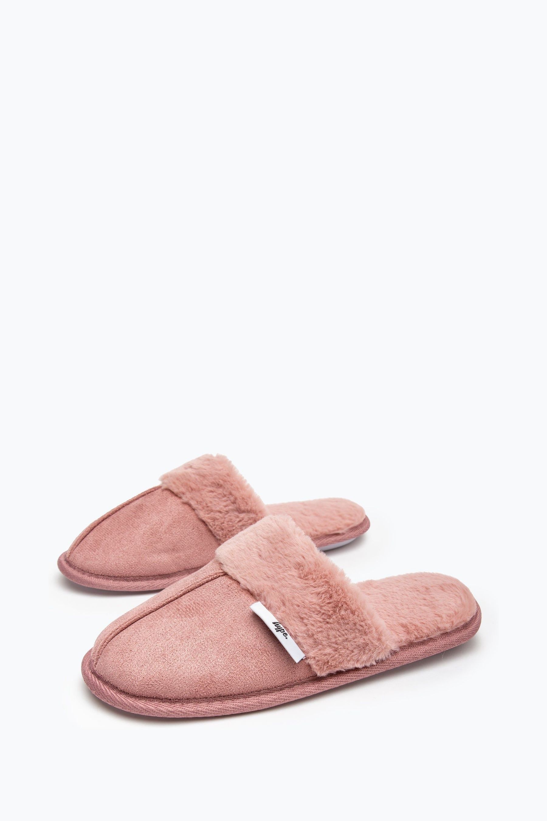 Hype. Girls Mule Faux-Fur Slippers