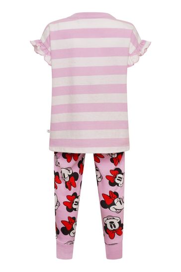 Brand Threads Disney Minnie Mouse Girls BCI Cotton Pyjamas Ages 1-5