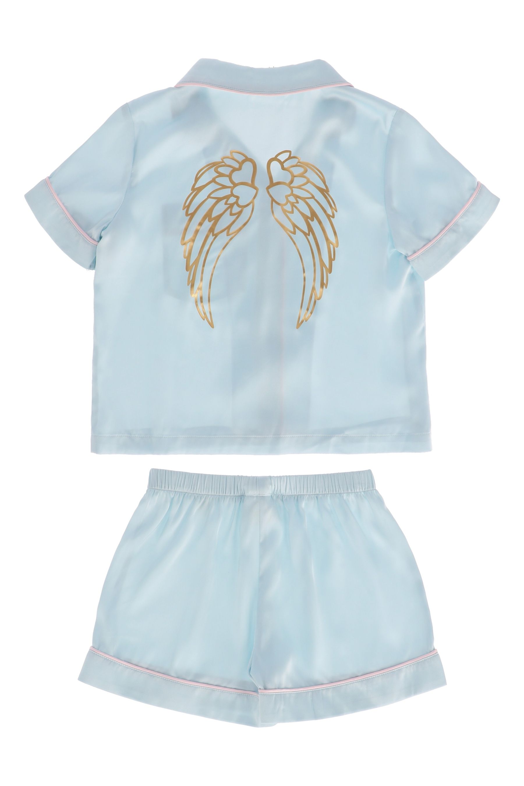 Angels Face Rihanna Blue Short Pyjamas