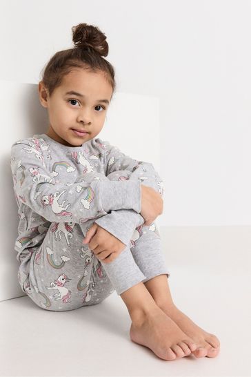 Lindex Kids Printed Top & Bottoms Co-Ord Set