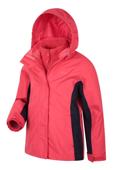 Mountain Warehouse Lightning 3 In 1 Kids Waterproof Jacket