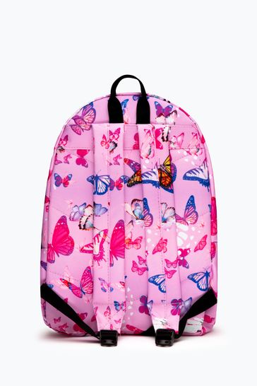 Hype Pink Butterfly Backpack