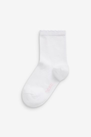 10 Pack Cotton Rich School Ankle Socks