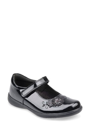 Start-Rite Wish Black Patent Leather School Shoes F Fit