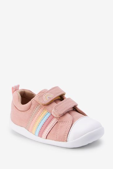 First Walker Rainbow Trainers Wide Fit (G)