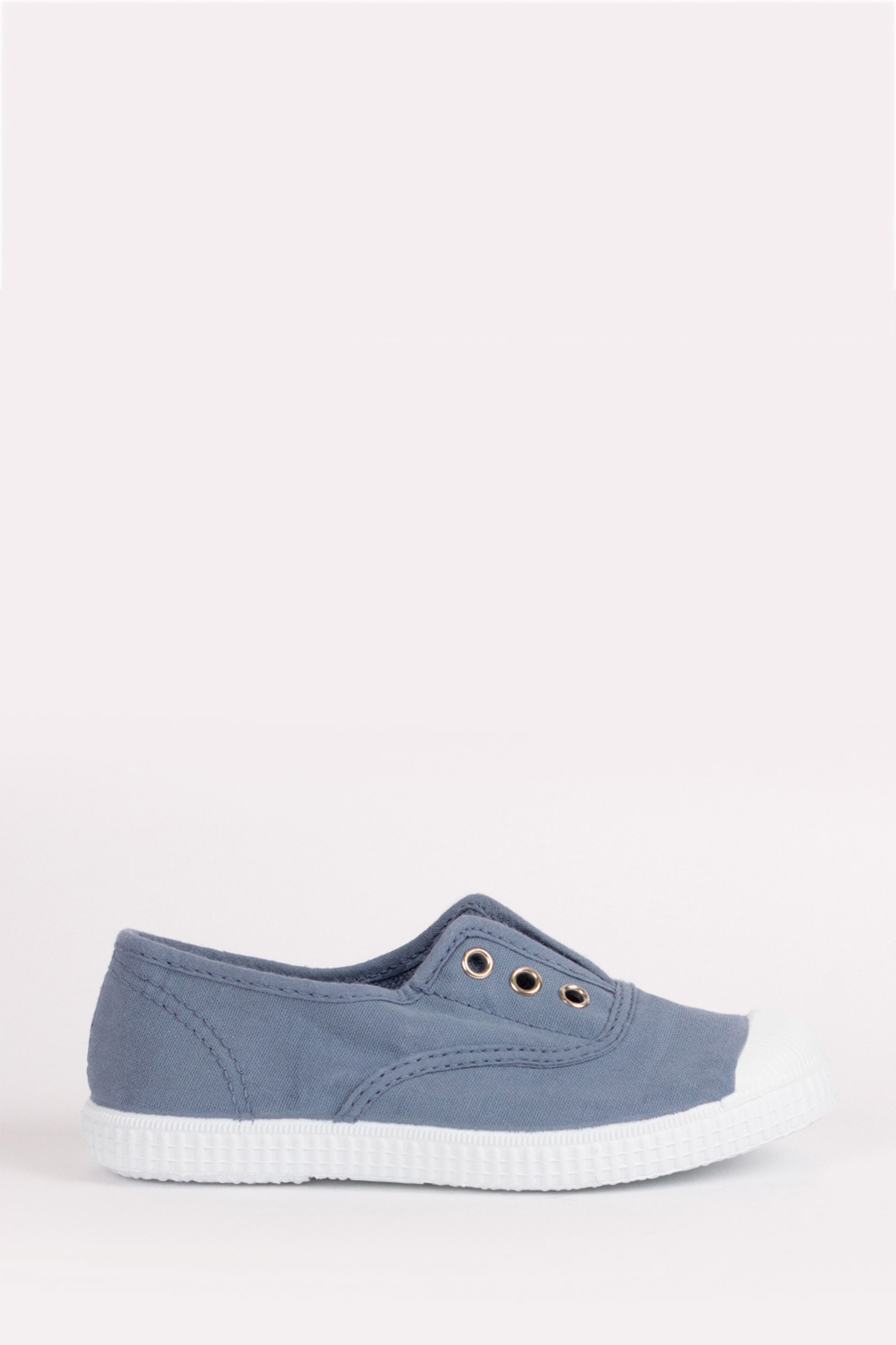 Trotters London Plum Canvas Shoes