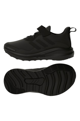 adidas Black Fortarun Youth + Junior Trainers