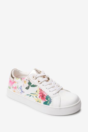 Baker by Ted Baker Floral Print Trainers