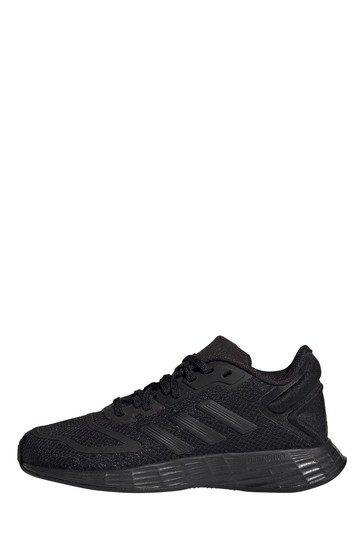 adidas Black Duramo 10 Youth & Junior Lace Trainers