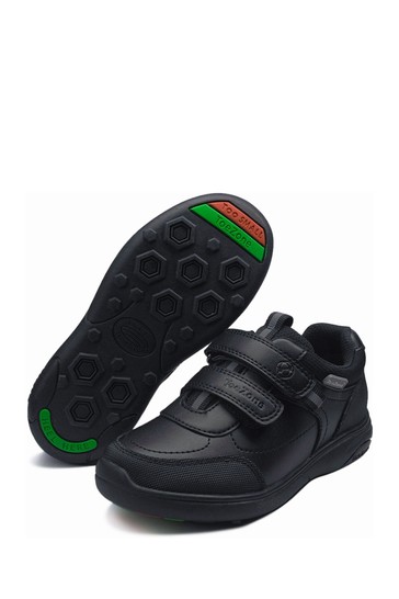 ToeZone Black Football Novelty School Shoes