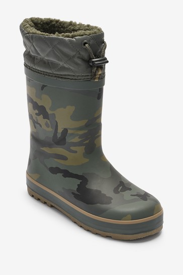 Warm Lined Cuff Wellies