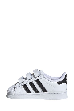 حذاء رياضي للأطفال الصغار Superstar Velcro من adidas Originals