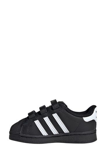 حذاء رياضي للأطفال الصغار Superstar Velcro من adidas Originals