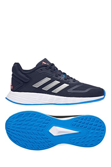 adidas Navy Duramo 10 Youth And Junior Lace Trainers