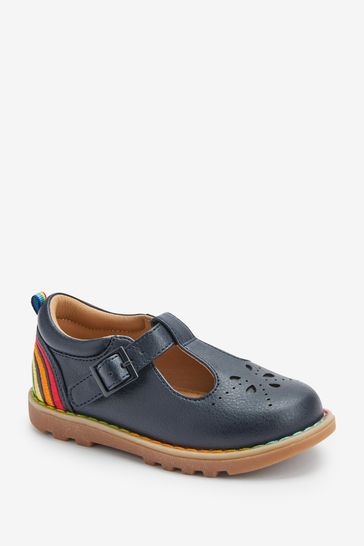 Little Bird Rainbow T-Bar Shoes