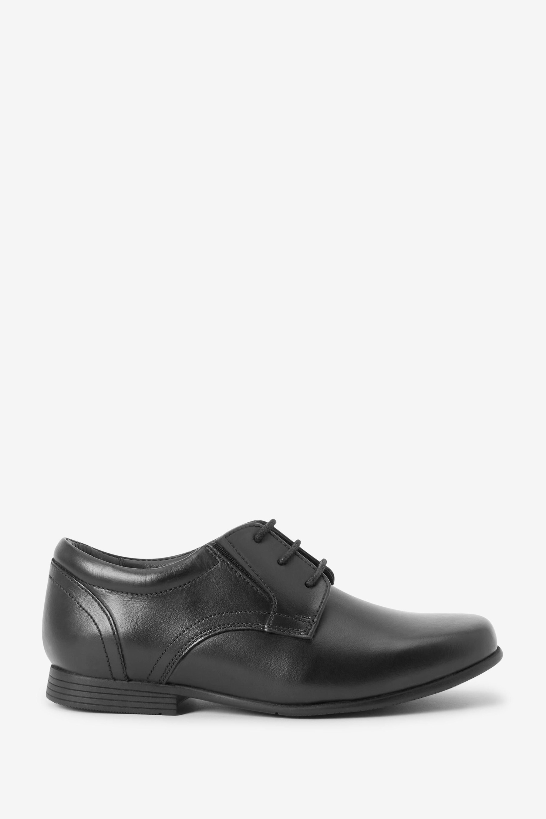 School Leather Formal Lace-Up Shoes Standard Fit (F)