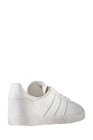 adidas Originals Leather Gazelle Youth Trainers