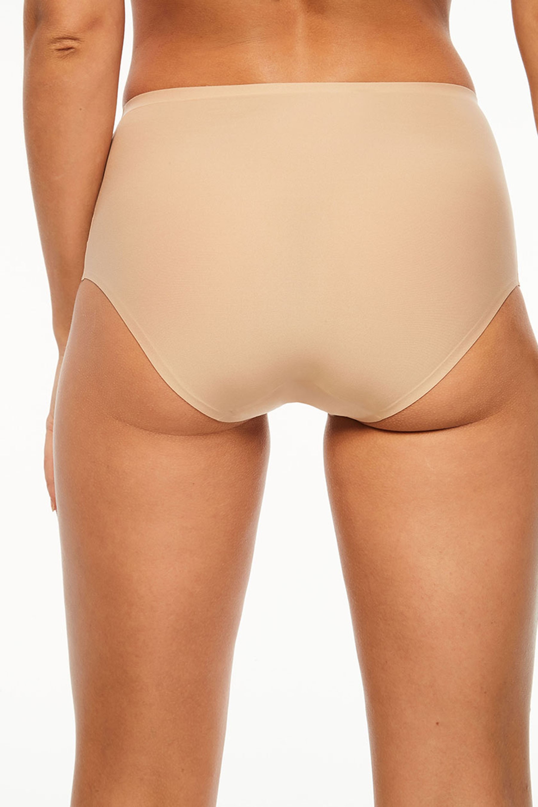 Chantelle Nude Soft Stretch High Waisted Briefs