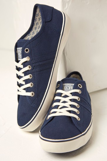 FatFace Blue Lola Lace-Up Trainers