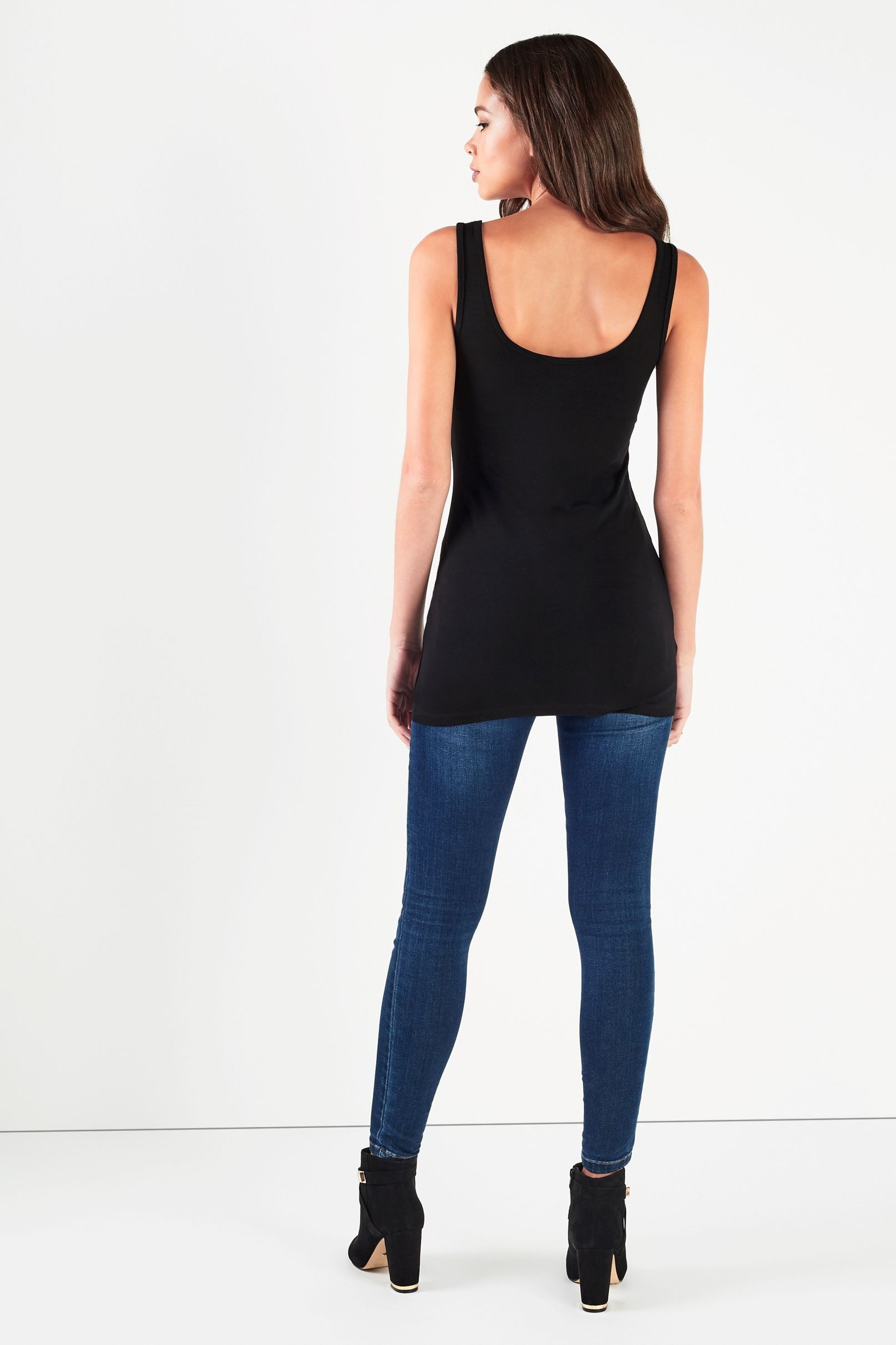 Lipsy Long Line Vest Top Regular