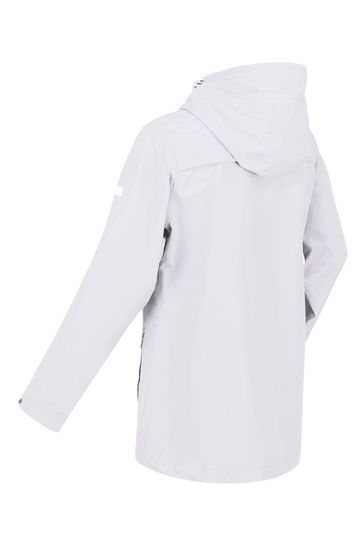 Regatta Bayarma White Waterproof Jacket