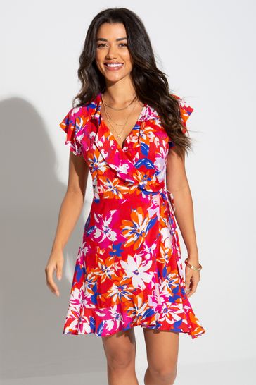 Pour Moi Woven Wrap Beach Dress