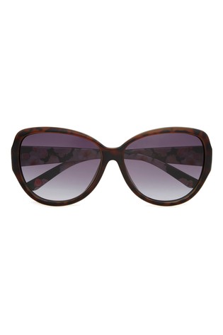 Ted Baker Shay Tortoiseshell & Mint Sunglasses