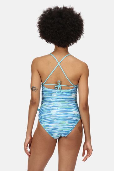 Regatta Blue Halliday Swimming Costume