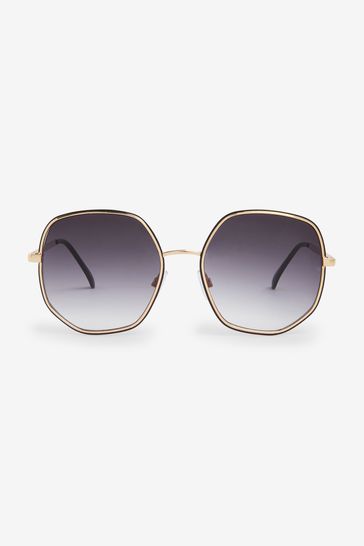 Enamel Detail Sunglasses