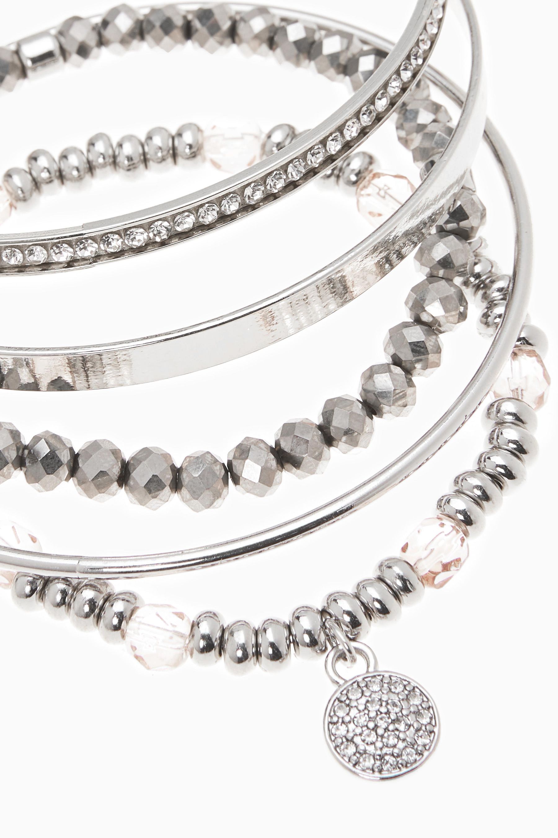 Sparkle Bead & Bangle Bracelet Pack