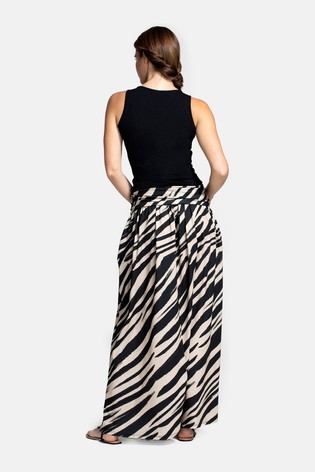 HotSquash Roll Top Maxi Skirt