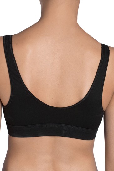 Sloggi Black Double Comfort Top Non Wired Bra