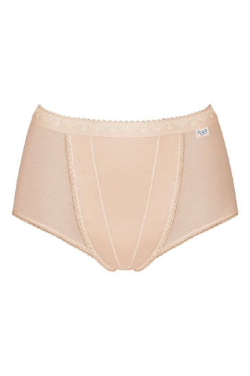 Sloggi Control Beige 2 Pack Briefs