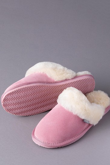 Lakeland Leather Ladies Sheepskin Slider Slippers