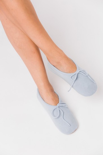 Pure Luxuries London Millom Cashmere & Merino Wool Slippers