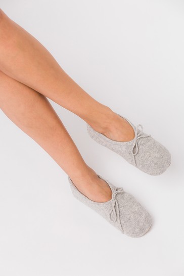 Pure Luxuries London Millom Cashmere & Merino Wool Slippers