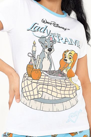 Character Ladies Lady And The Tramp Short Pyjamas