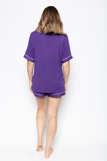 Cyberjammies Tilly Jersey Knit Short & Revere Top