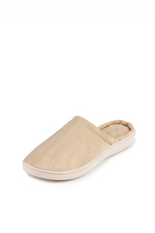 Totes Suedette Mule Slippers