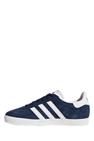 حذاء رياضي كحلي / أبيض Gazelle من adidas Originals