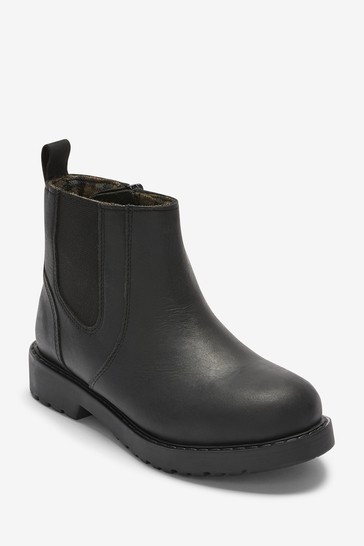 Waterproof Leather Chelsea Boots