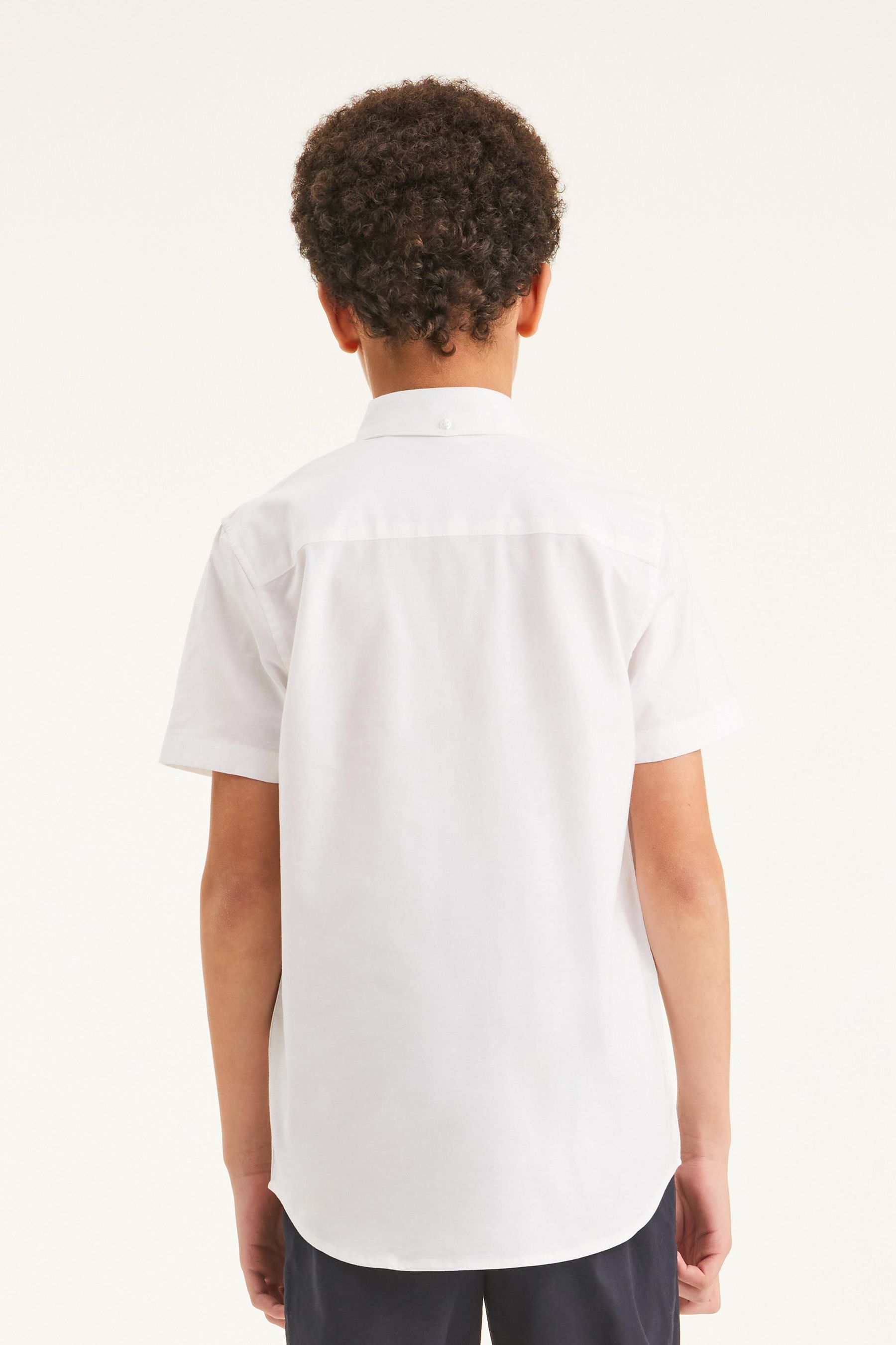 Oxford Shirt (3-16yrs) Short Sleeve