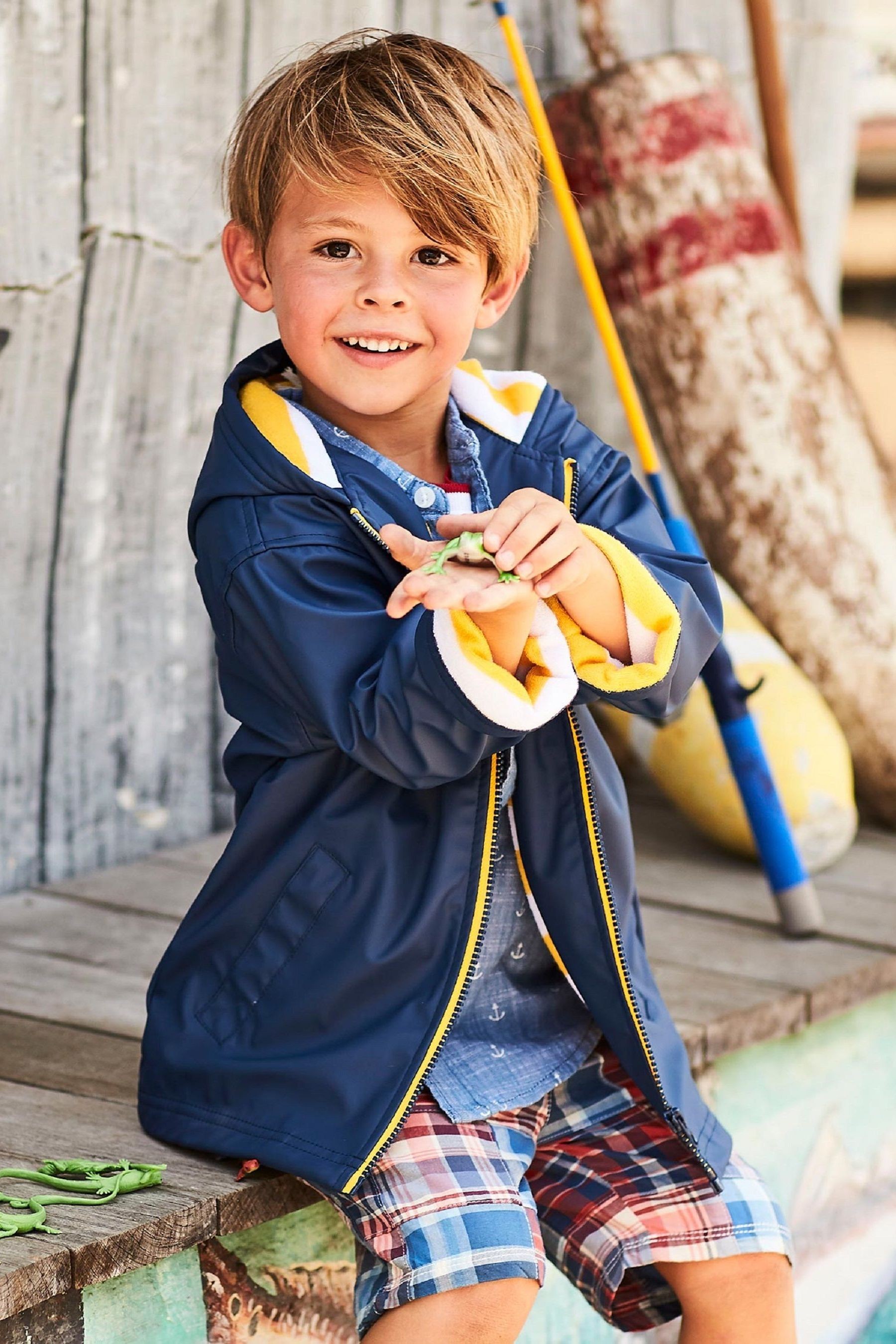 Hatley Blue Classic Splash Jacket